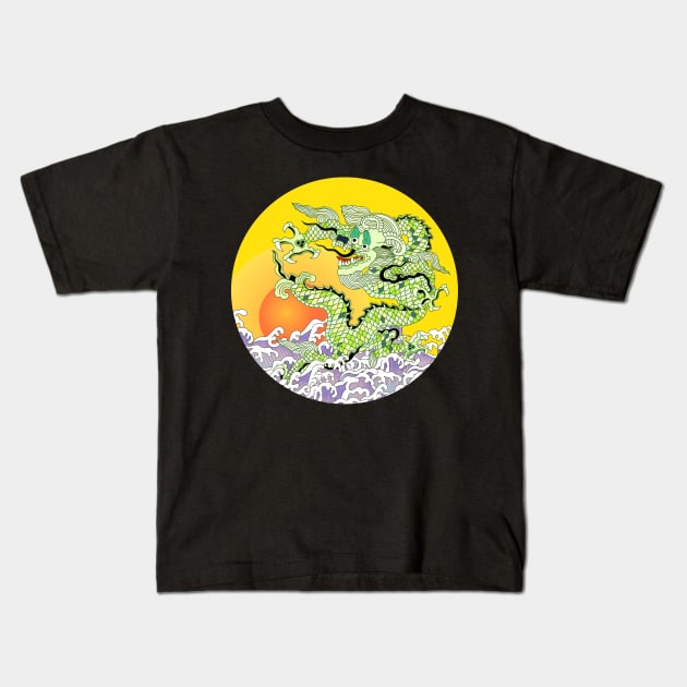 Dragon Kids T-Shirt by cutequokka